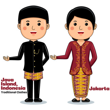 Indonesia Culture Vectors Templates 335494