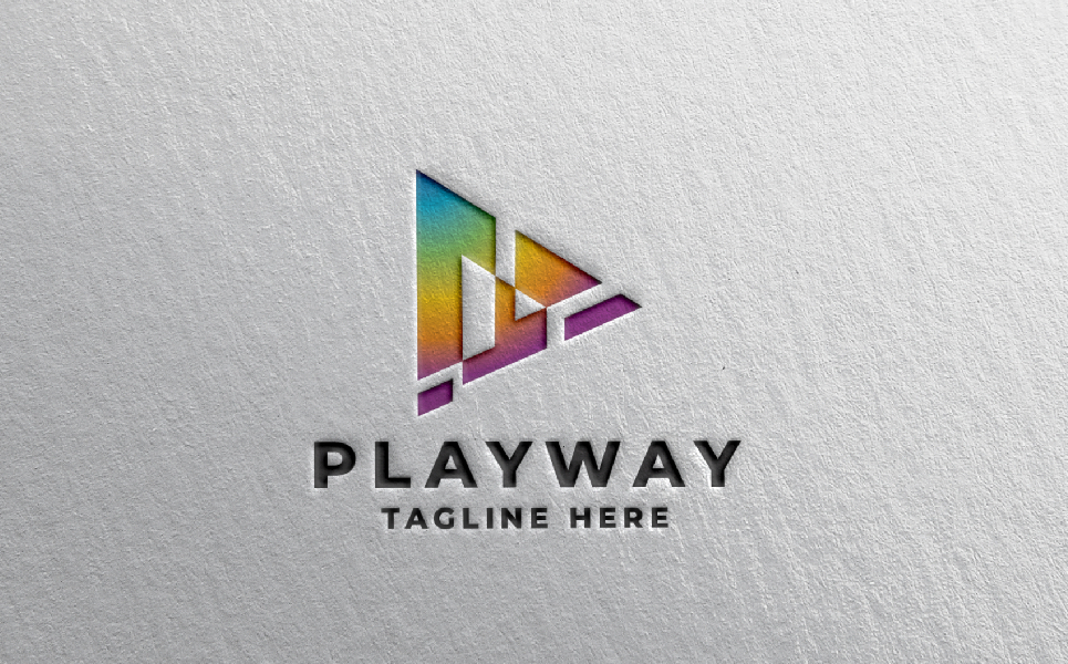 Play Way Pro Logo Template