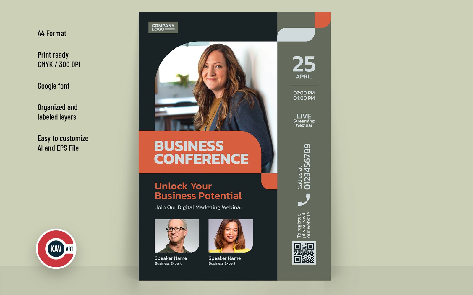 Business Conference Flyer - 00016