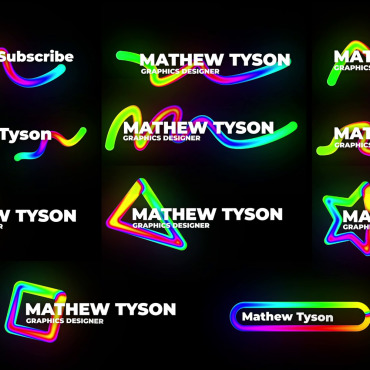 Glowing Line After Effects Templates 335518