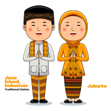 Indonesia Culture Vectors Templates 335535