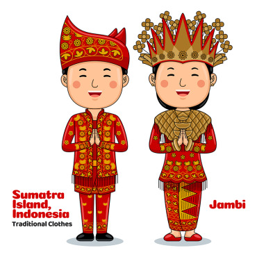 Indonesia Culture Vectors Templates 335537