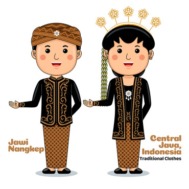 Indonesia Culture Vectors Templates 335538