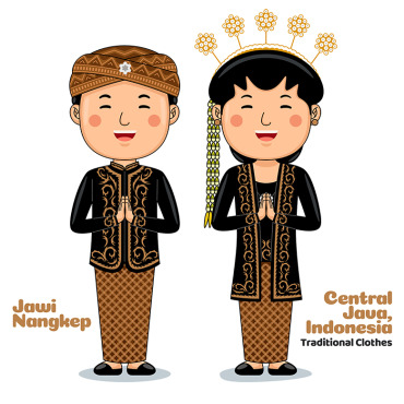 Indonesia Culture Vectors Templates 335539