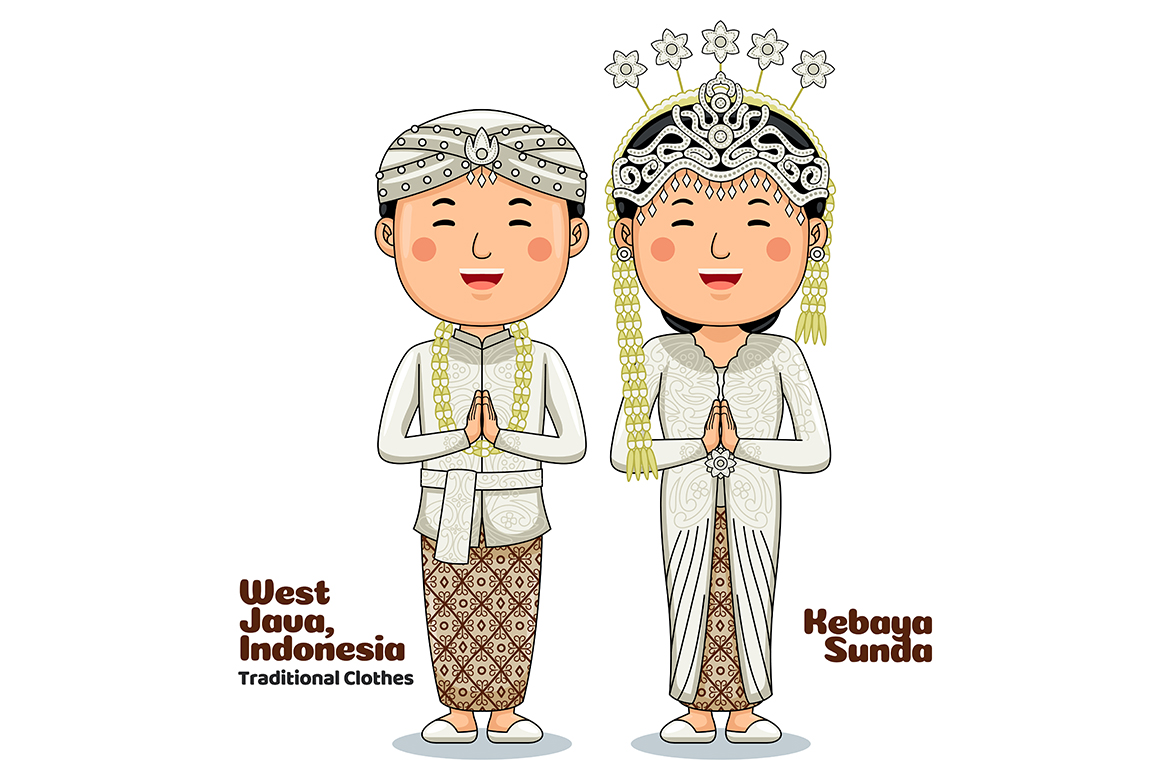 Couple wear Traditional Clothes greetings welcome to West Java 3