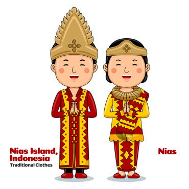 Indonesia Culture Vectors Templates 335545