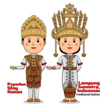 Indonesia Culture Vectors Templates 335546