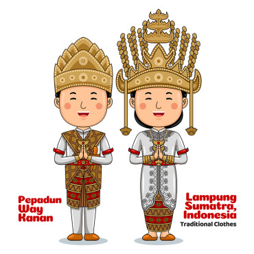 Indonesia Culture Vectors Templates 335547