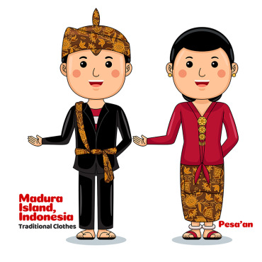 Indonesia Culture Vectors Templates 335548