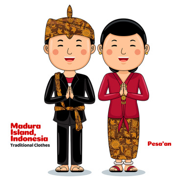Indonesia Culture Vectors Templates 335549