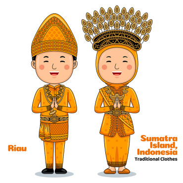 Indonesia Culture Vectors Templates 335551