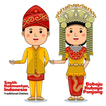 Indonesia Culture Vectors Templates 335554