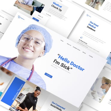 Care Clinic PowerPoint Templates 335606