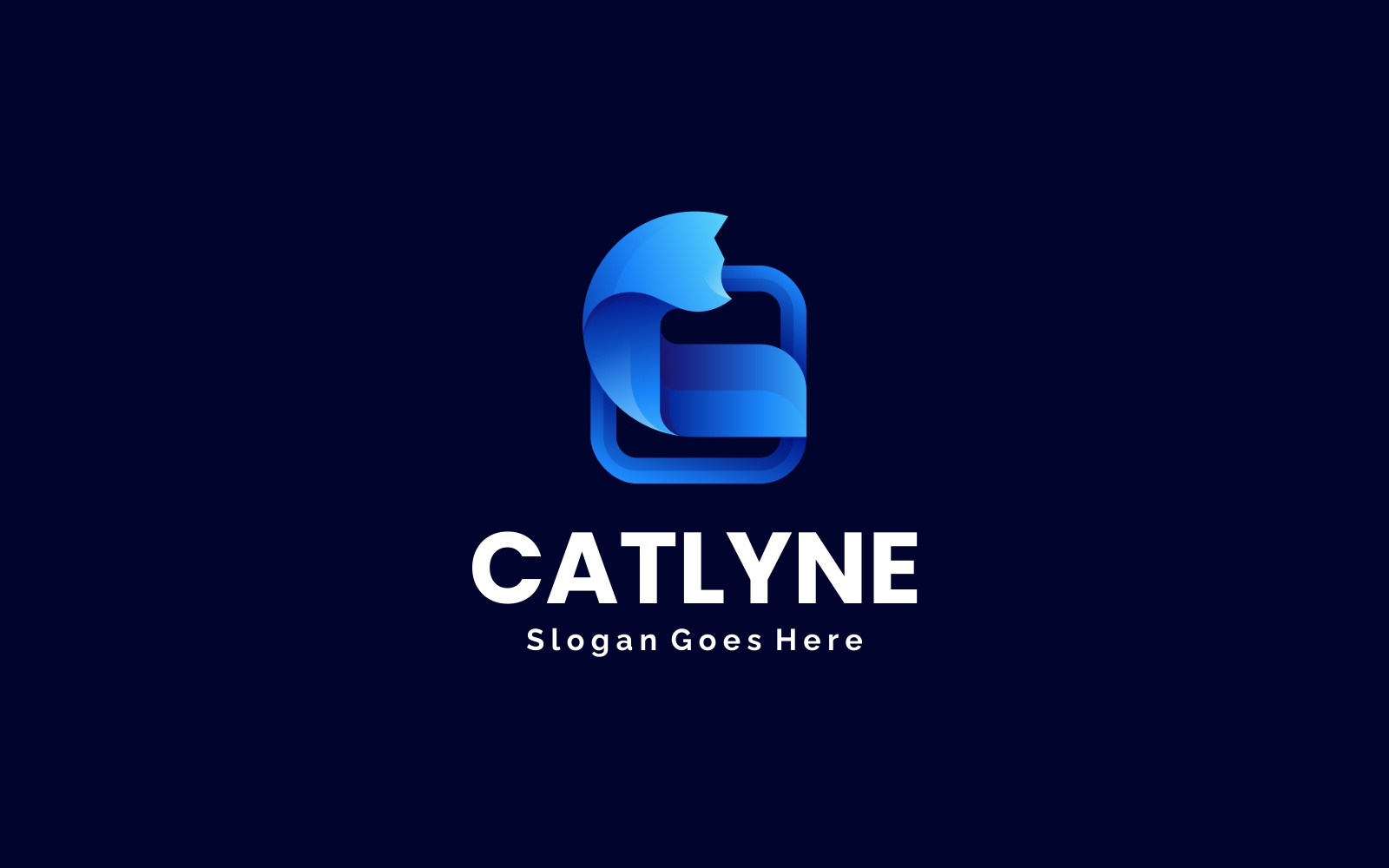 Catlyne Gradient Colorful Logo