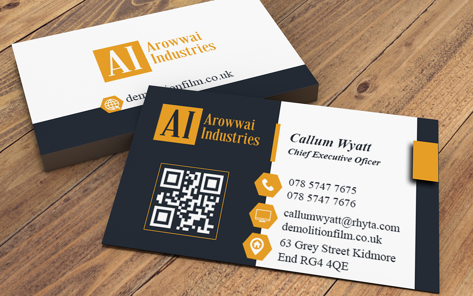 Business Card Template - Minimal Design