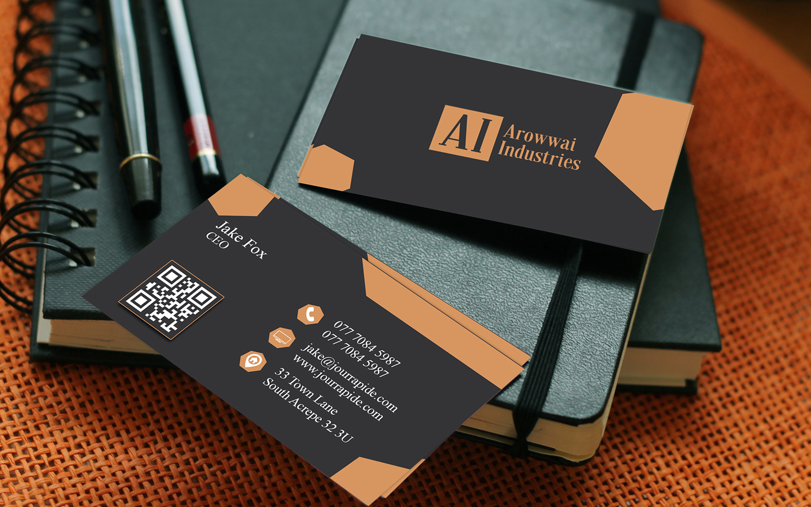 Office Visiting Card - Stunning Business Card Template