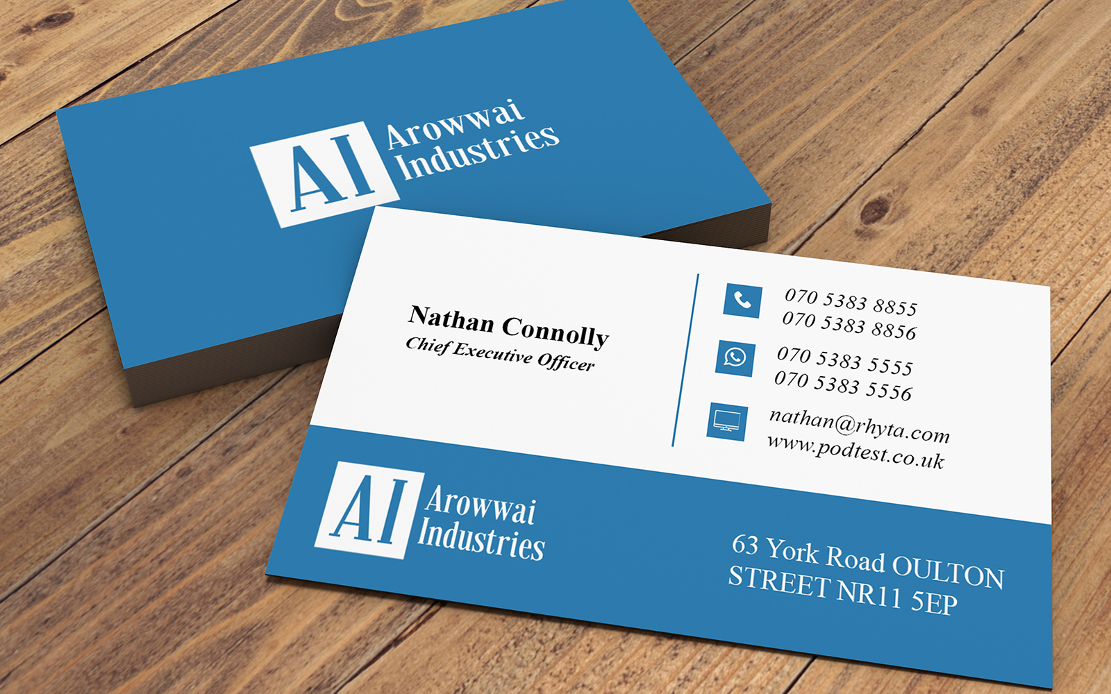 Corporate Business Card template-  Visiting Card