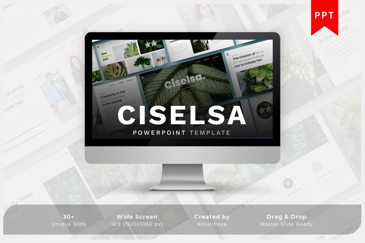 Ciselsa - PowerPoint Business Presentation Template PPT