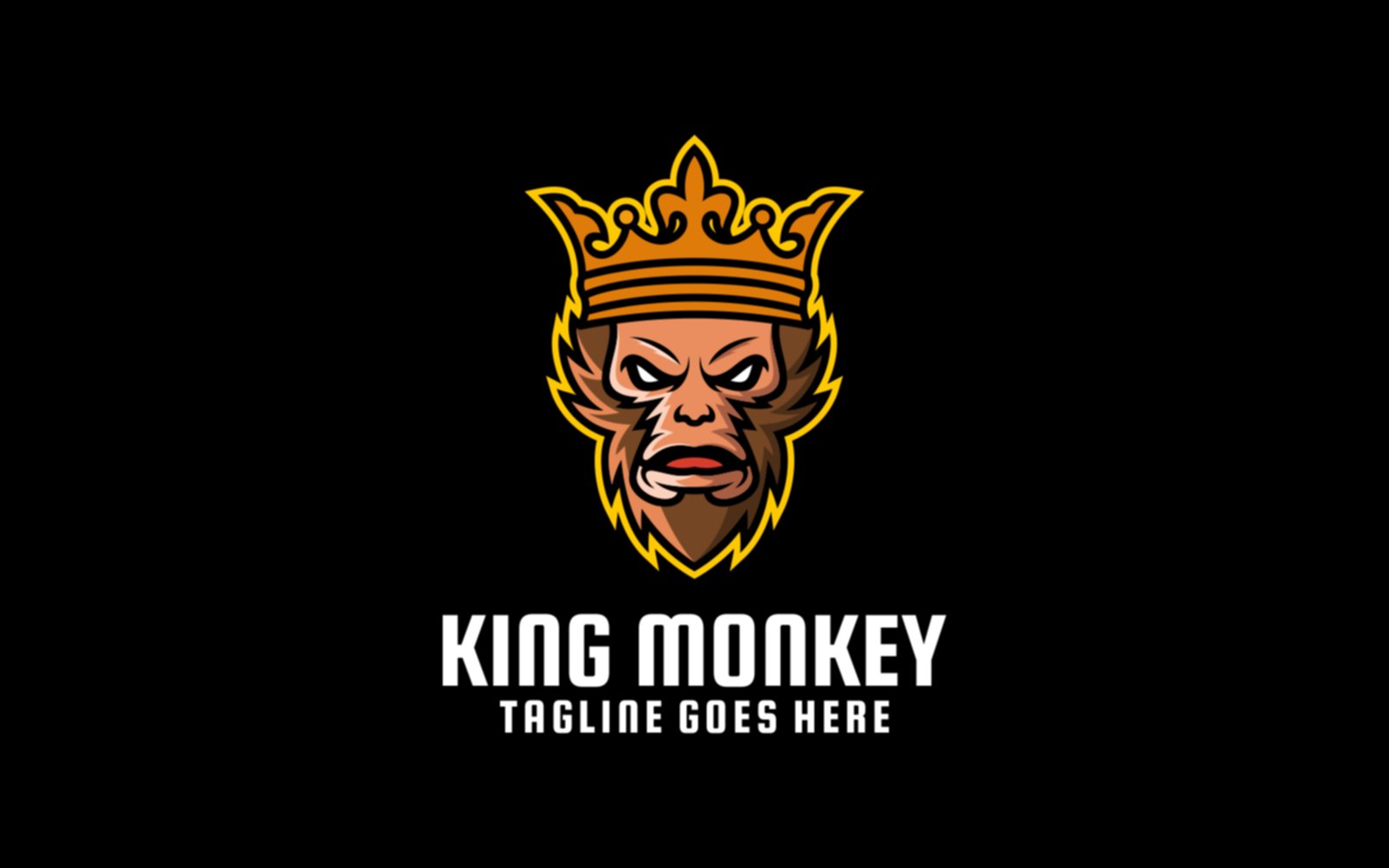 King Monkey E- Sport and Sport logo
