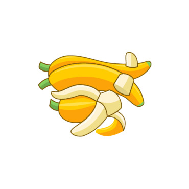 Banana Drawing Logo Templates 335795