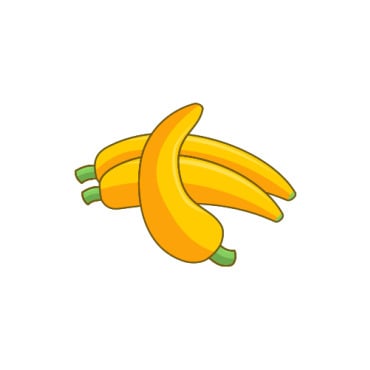 Banana Drawing Logo Templates 335797