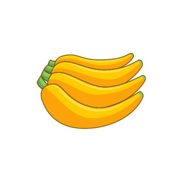 Banana Drawing Logo Templates 335799