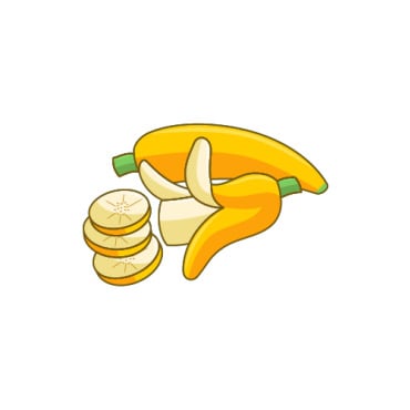 Banana Drawing Logo Templates 335800