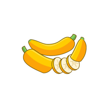 Banana Drawing Logo Templates 335801