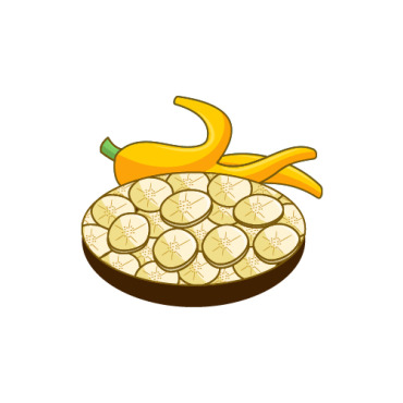 Banana Drawing Logo Templates 335802
