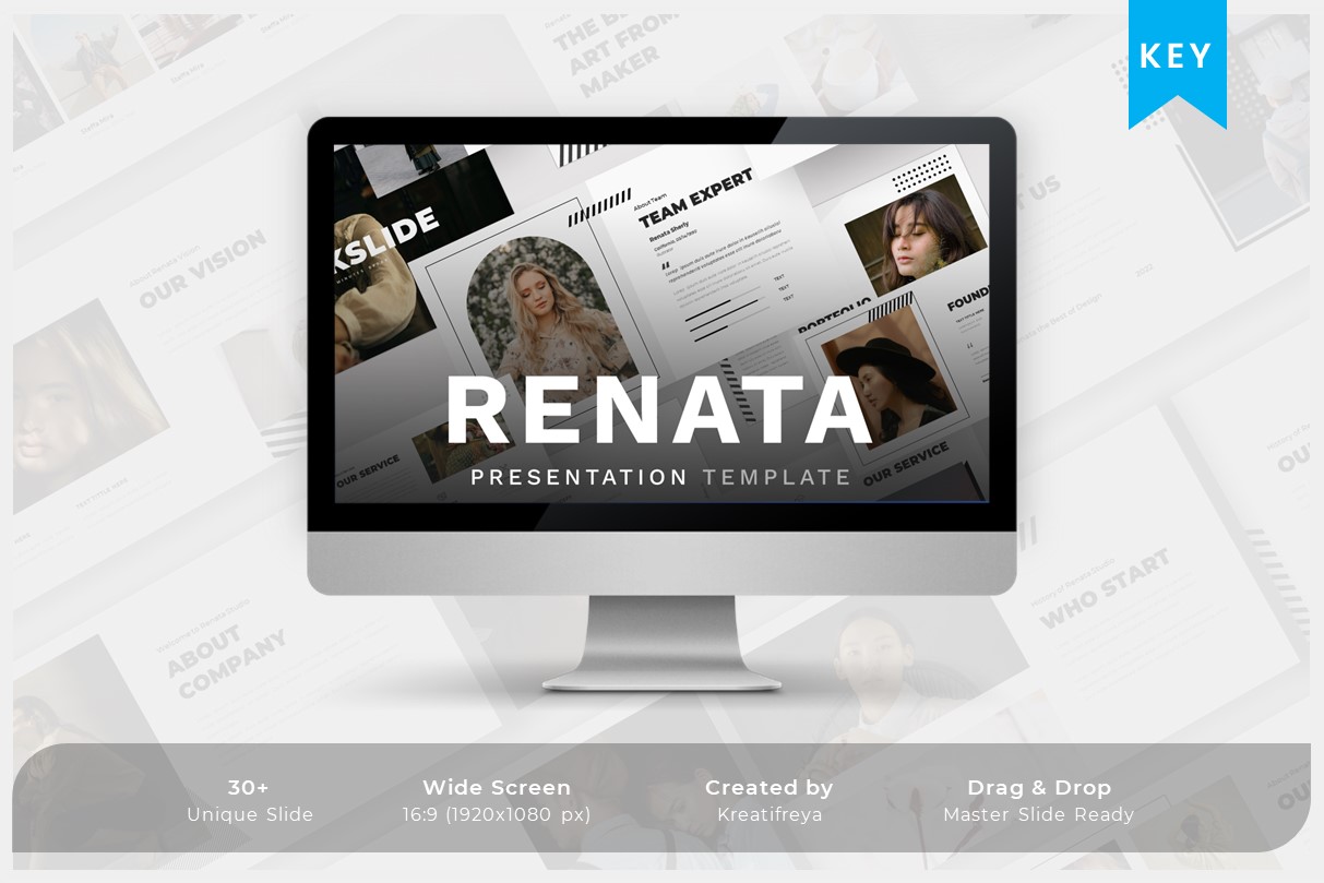 Renata - Keynote Minimal Creative Presentation Template