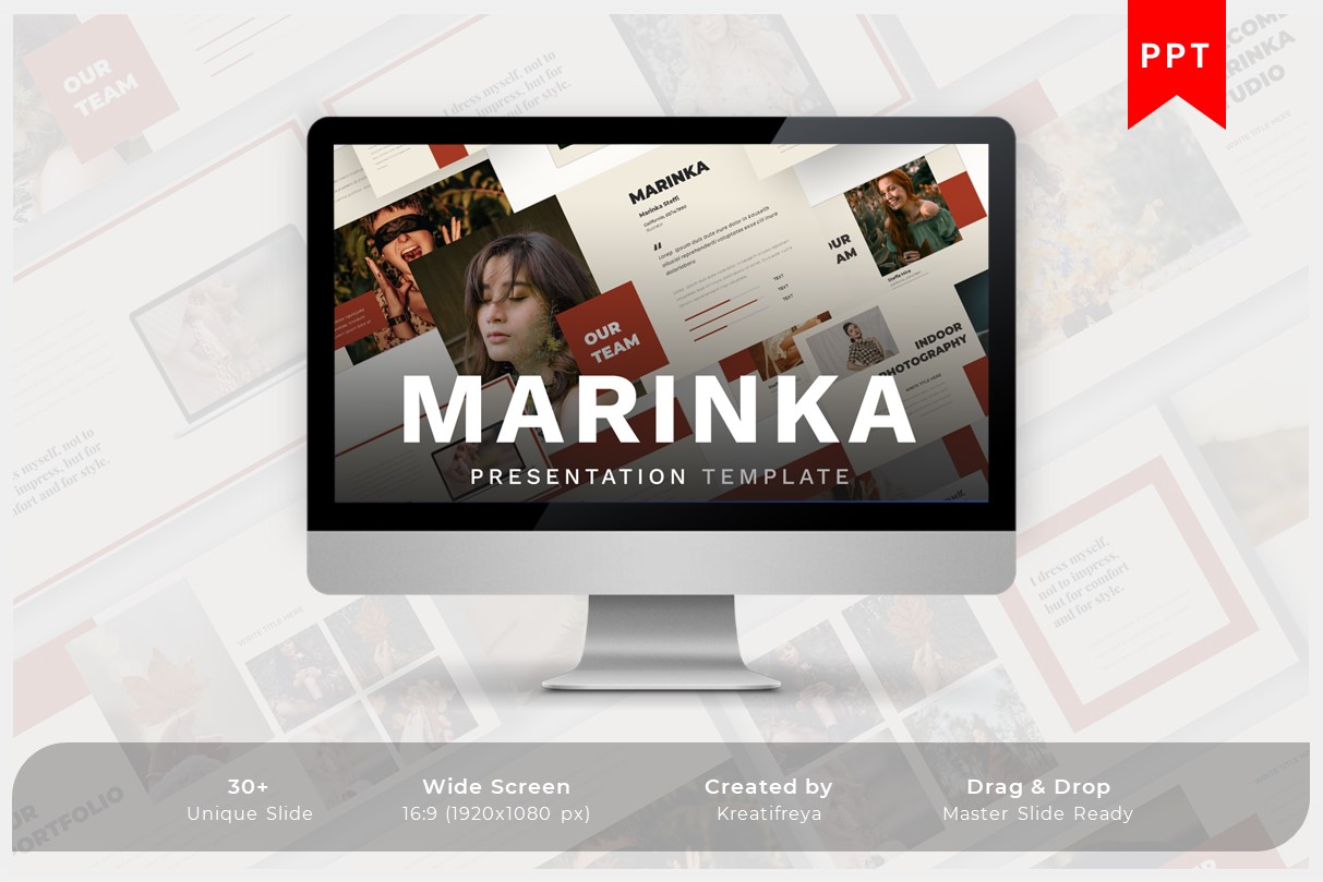 Marinka - PowerPoint Fashion Business