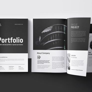 <a class=ContentLinkGreen href=/fr/kits_graphiques_templates_magazine.html>Magazine</a></font> portfolio design 335889