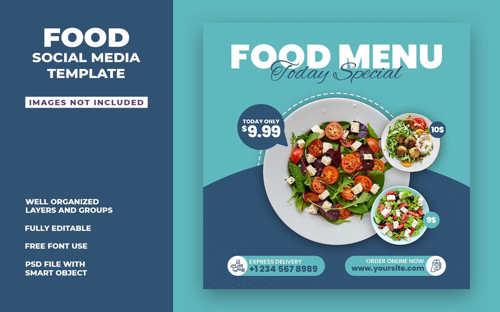 Food - Social Media Templates