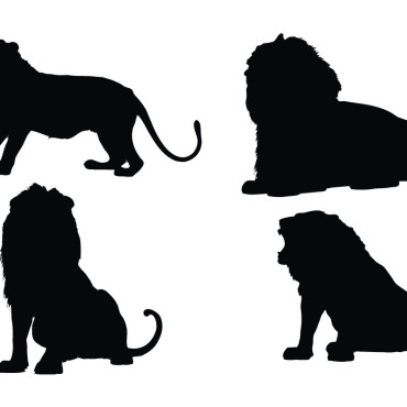 Roaring Lion Illustrations Templates 335926