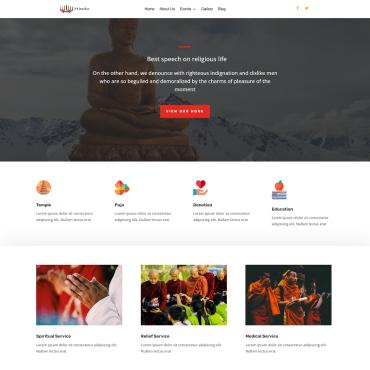 Buddhist Charity WordPress Themes 335968