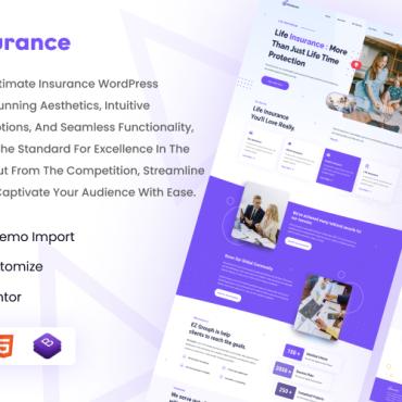 Insurance Responsive WordPress Themes 335970