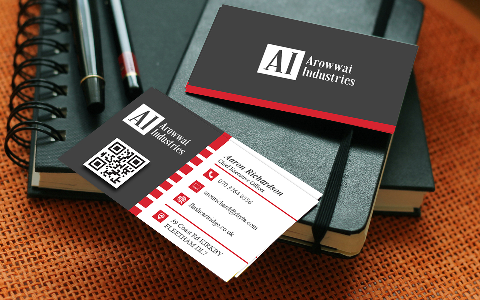 Fully Editable Stunning Business Card Template