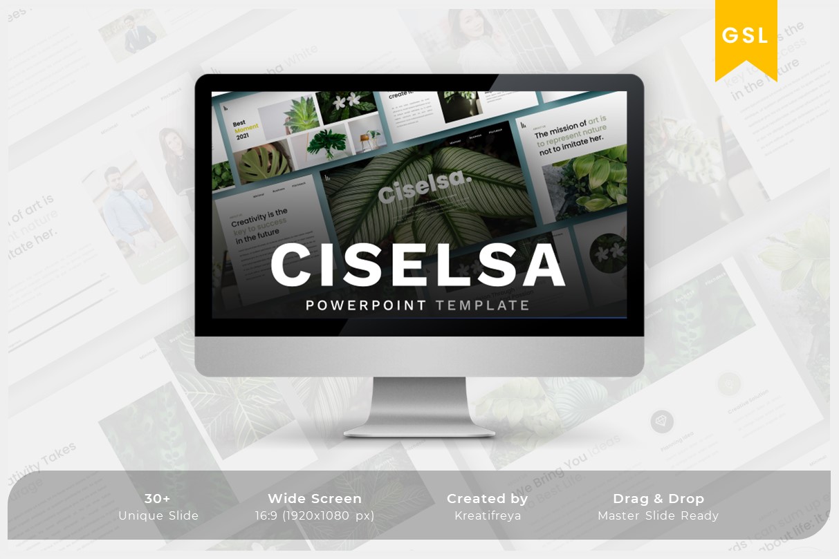 Ciselsa - Google Slide Business Presentation Template