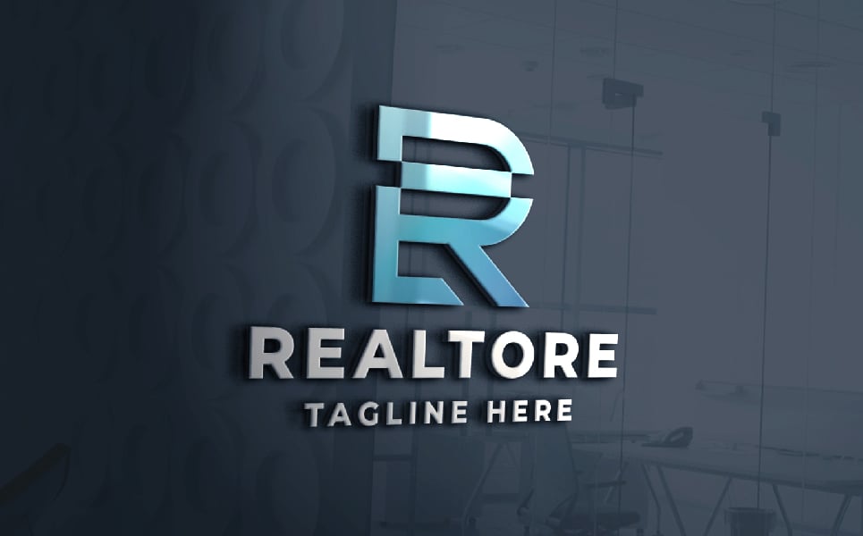 Realtore Letter R Logo Template