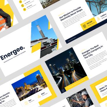 Services Electrician Keynote Templates 336054