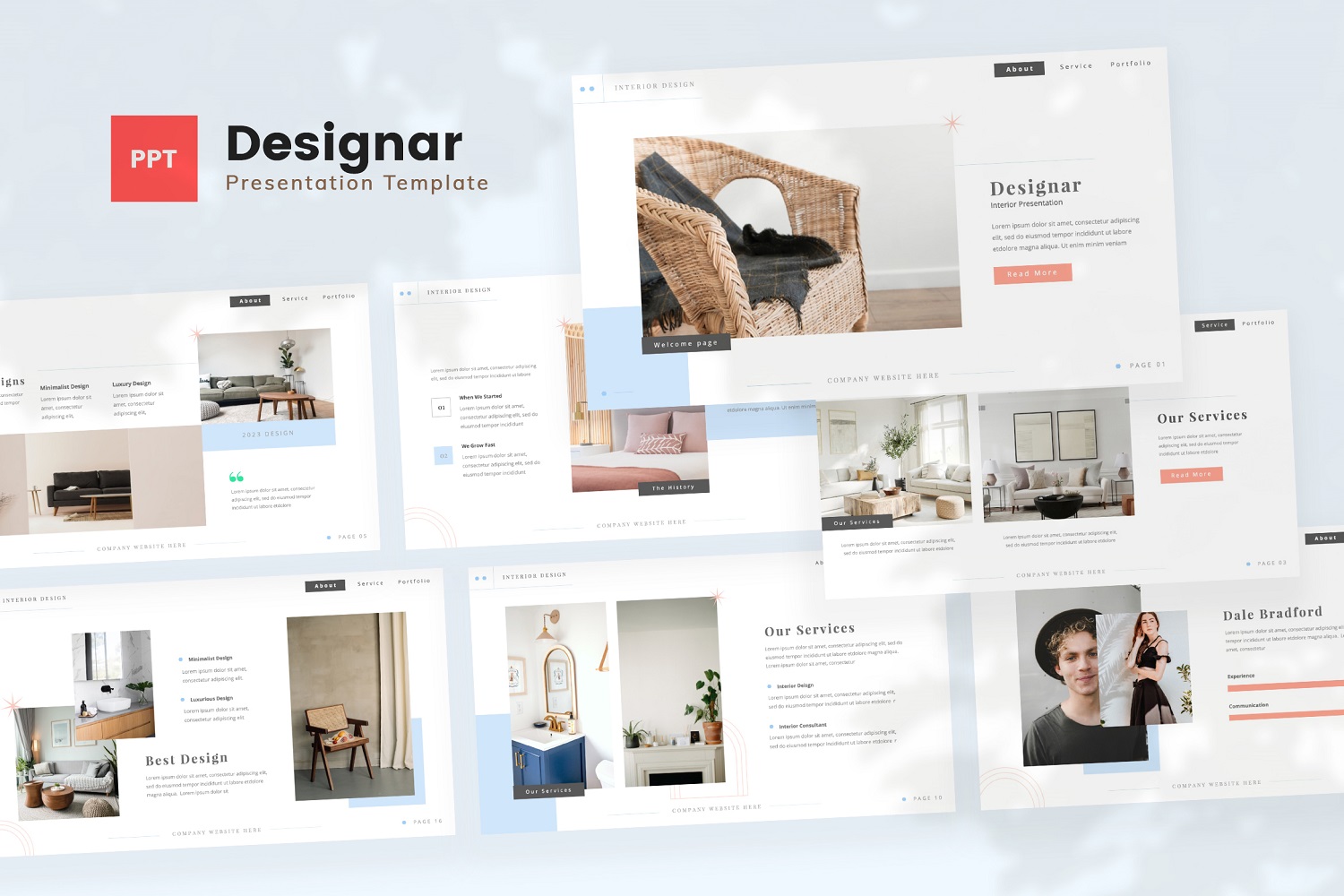 Designar — Interior Design Powerpoint Template