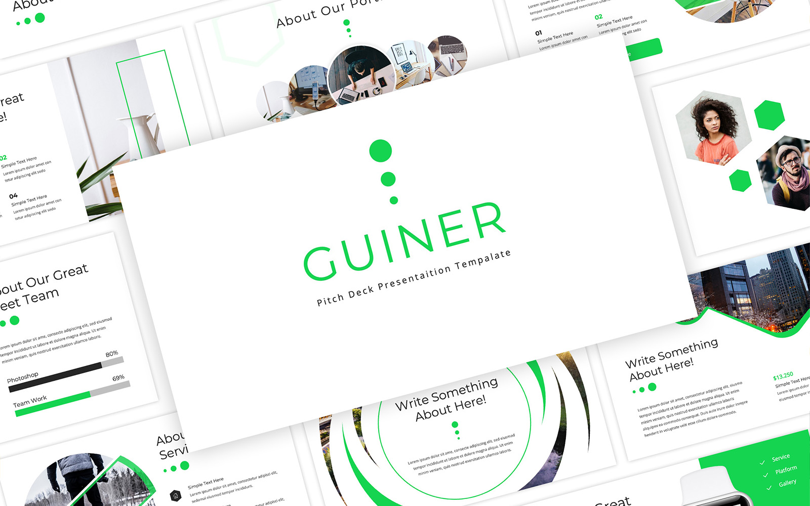 Guiner - Pitch Deck Google Slides