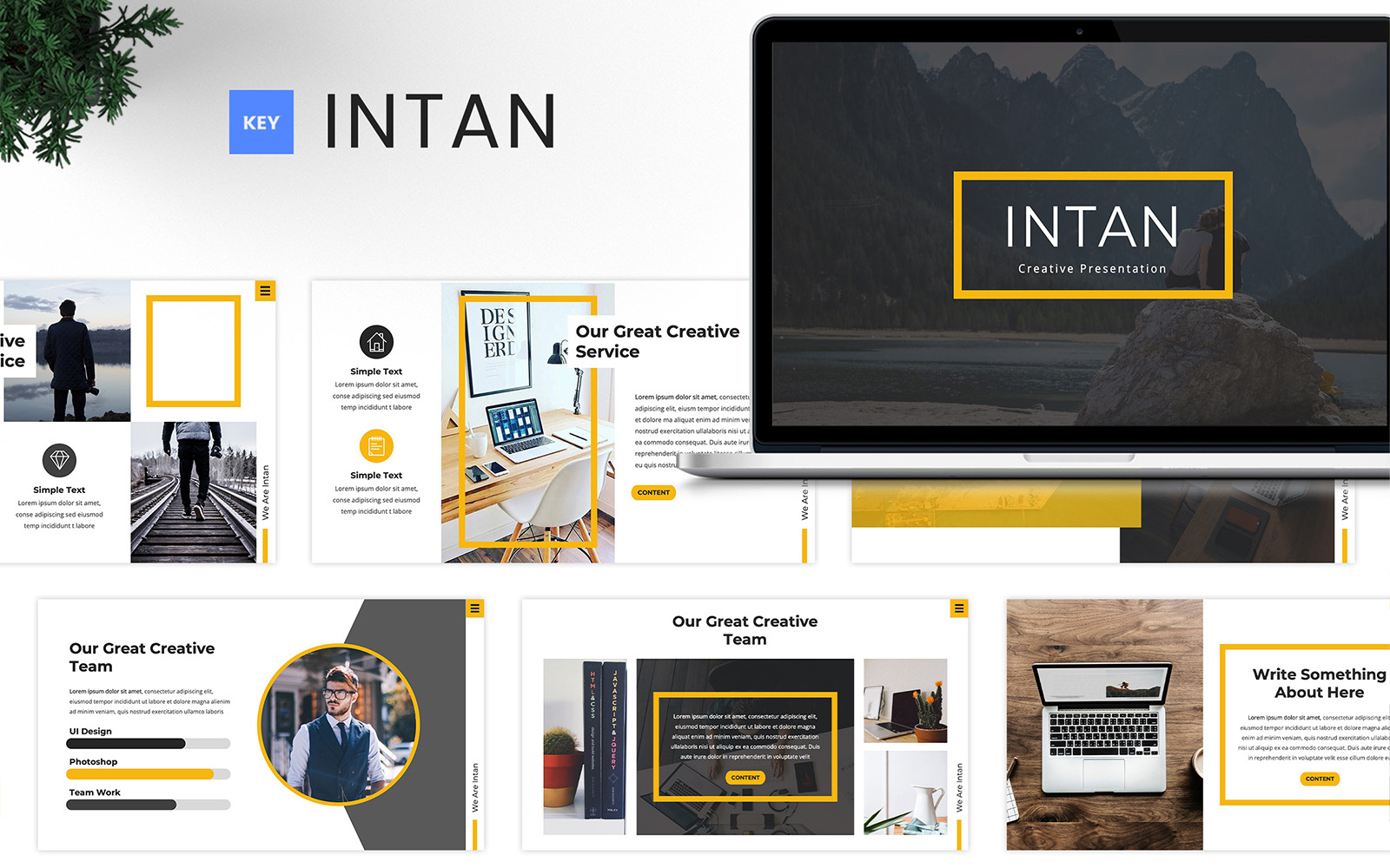 Intan - Creative Keynote Template