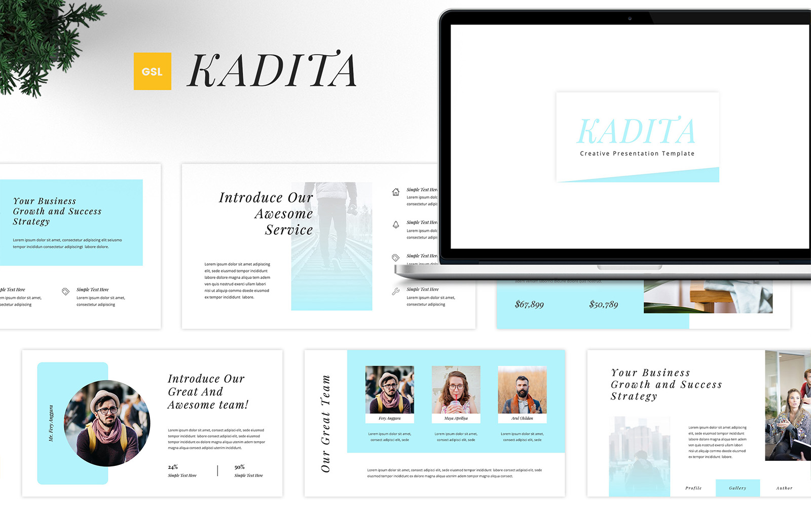 Kadita - Creative Google Slides