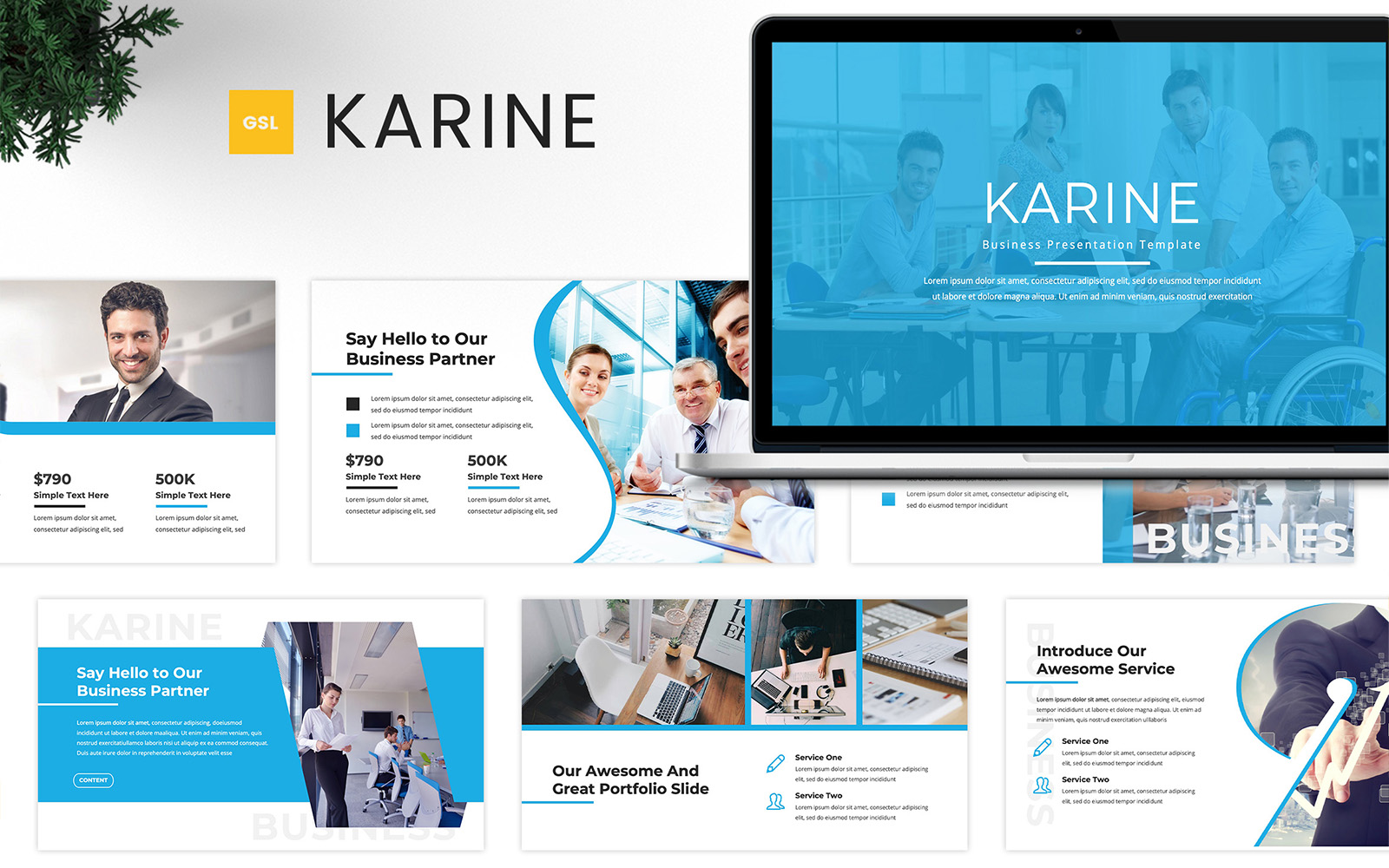Karine - Business Google Slides