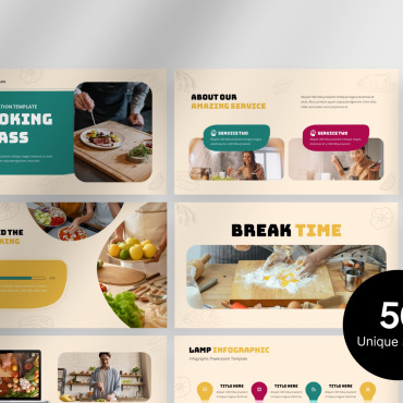 Class Food PowerPoint Templates 336380