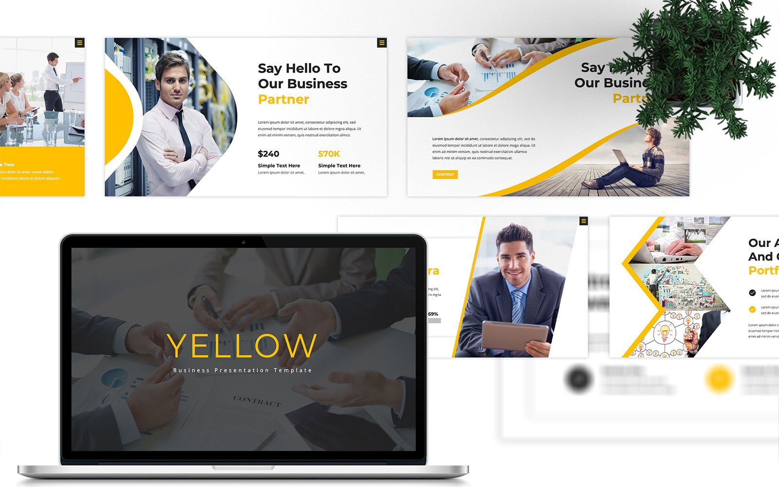 Yellow - Business Keynote