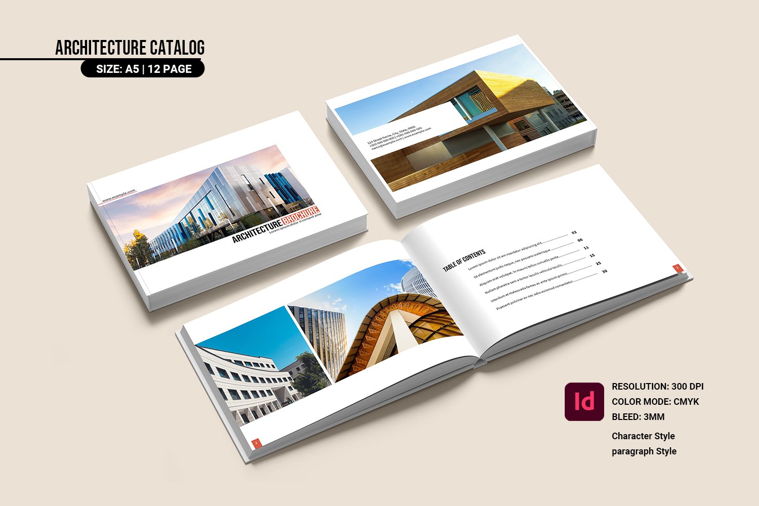 Architecture Brochure / Catalog Indesign Template