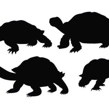 Crawling Turtle Illustrations Templates 336566