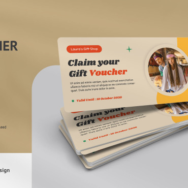 Coupon Template Corporate Identity 336598